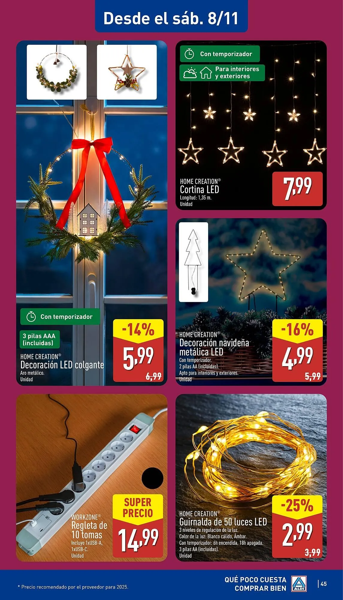 Catálogo de Folleto ALDI 3 de noviembre al 9 de noviembre 2025 - Página 45