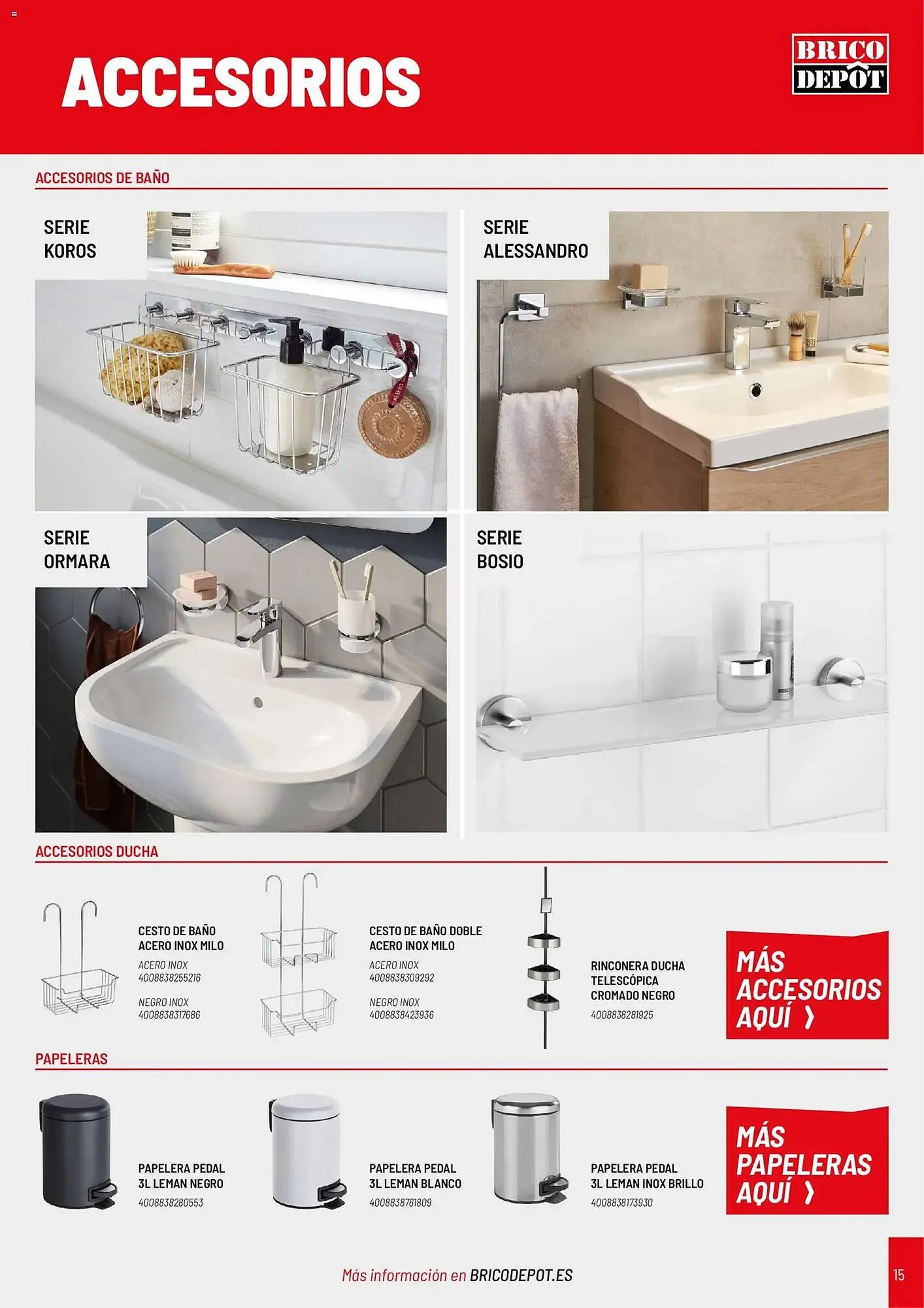 Catálogo de Catálogo Brico Depôt 2 de enero al 30 de junio 2026 - Página 15
