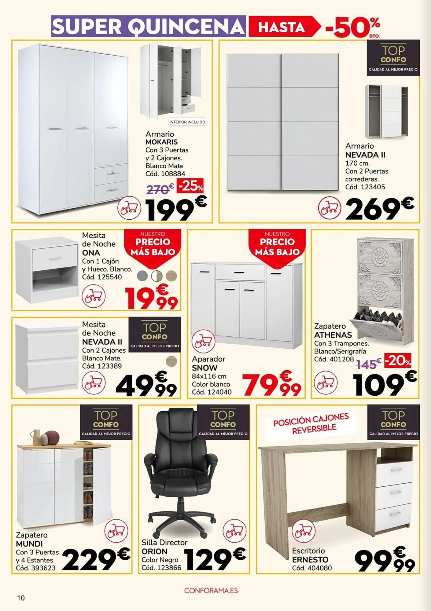 Catálogo de Catálogo Conforama 19 de diciembre al 31 de diciembre 2025 - Página 10