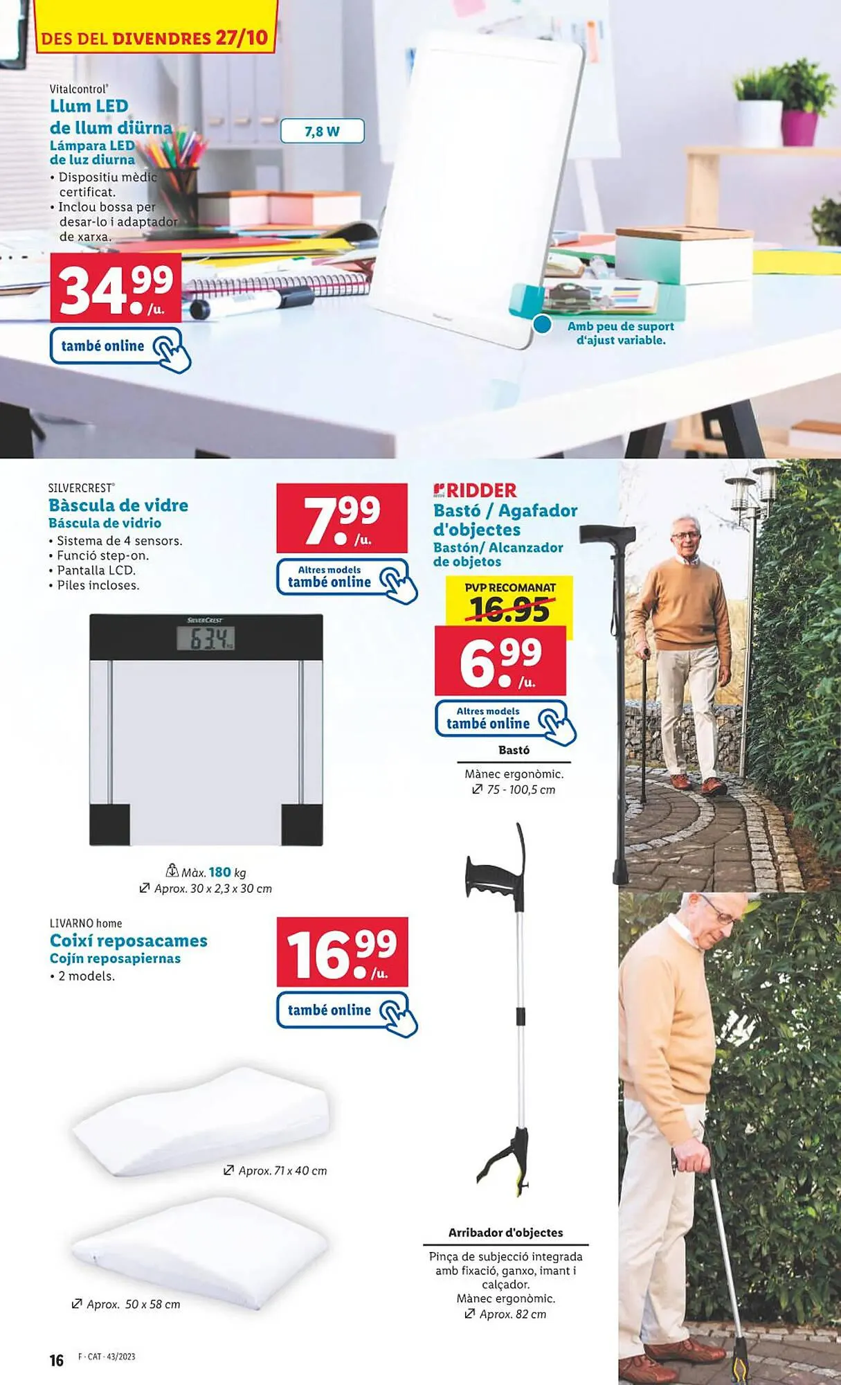 Catálogo de Folleto Lidl 23 de octubre al 27 de octubre 2023 - Página 16