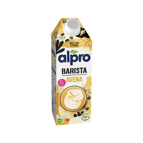 ALPRO Barista Bebida vegetal de avena, especial para café 750 ml.