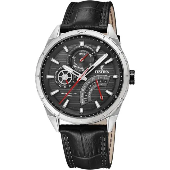 RELOJ DE HOMBRE FESTINA F16986/3 CON ESFERA NEGRA