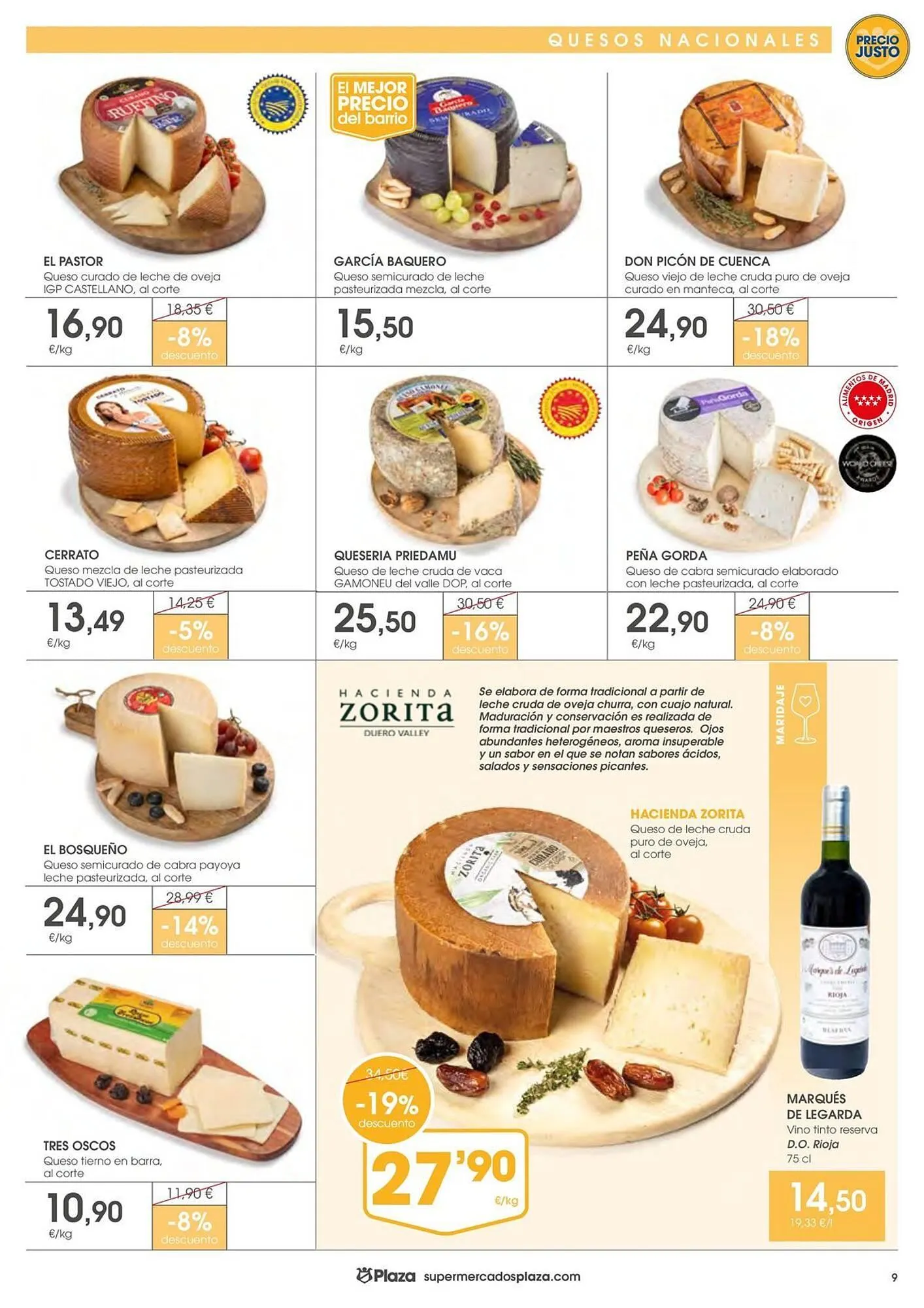 Catálogo de Folleto Supermercados Plaza 12 de junio al 25 de junio 2025 - Página 9