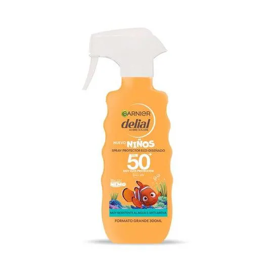 Garnier Delial Niños Spray Protector Eco-Diseñado SPF50+ 300ml