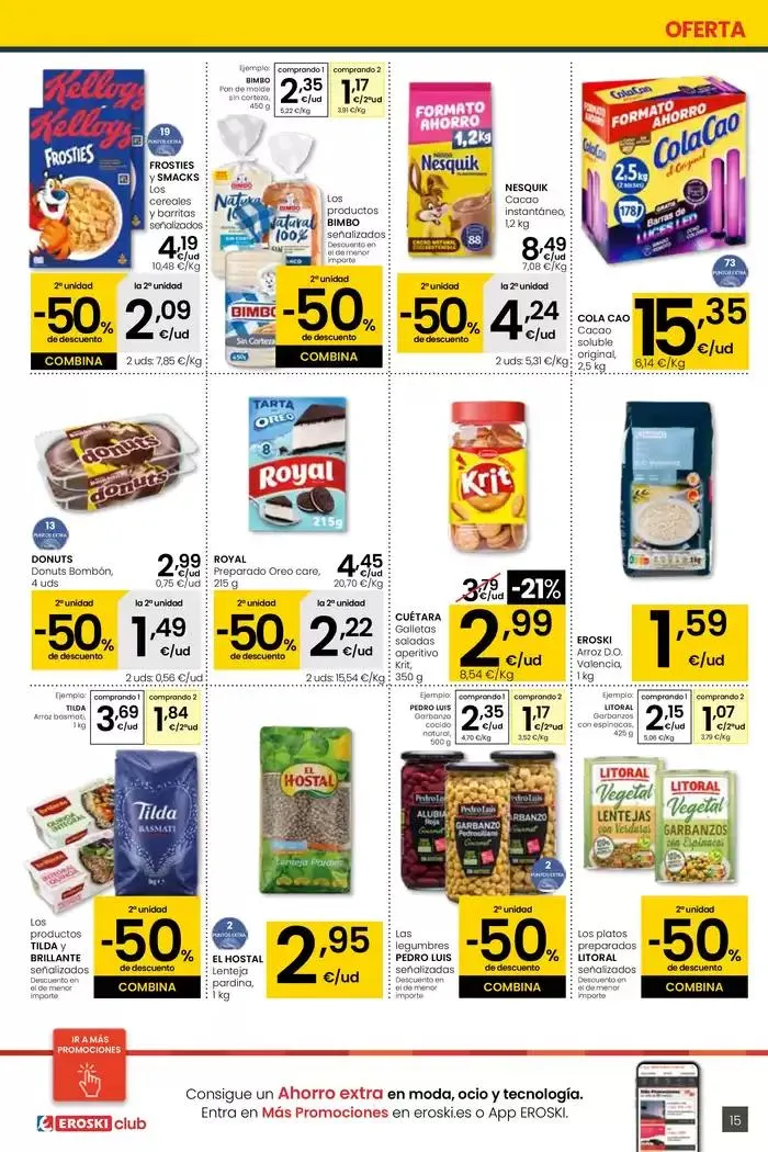 Catálogo de SUMA AHORRO EROSKI CENTER 15 de mayo al 28 de mayo 2025 - Página 15