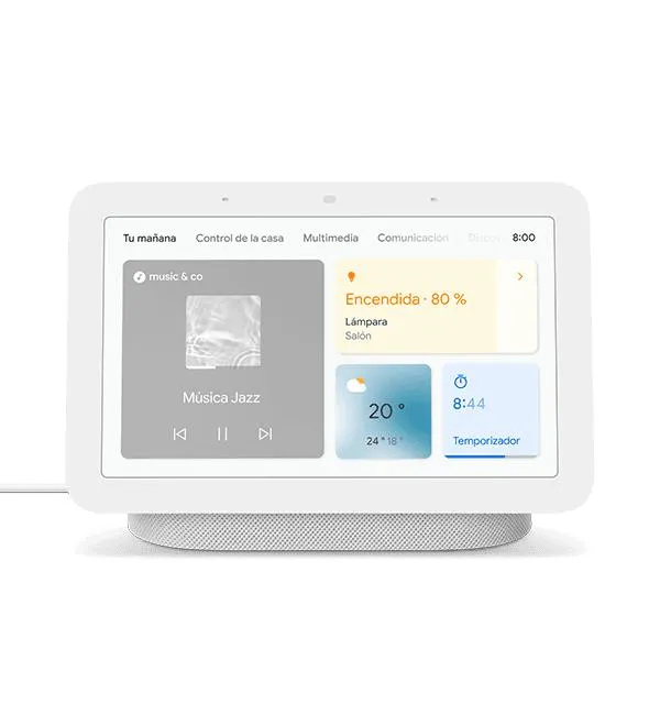 Google Nest Hub 2 Gen Tiza con Google