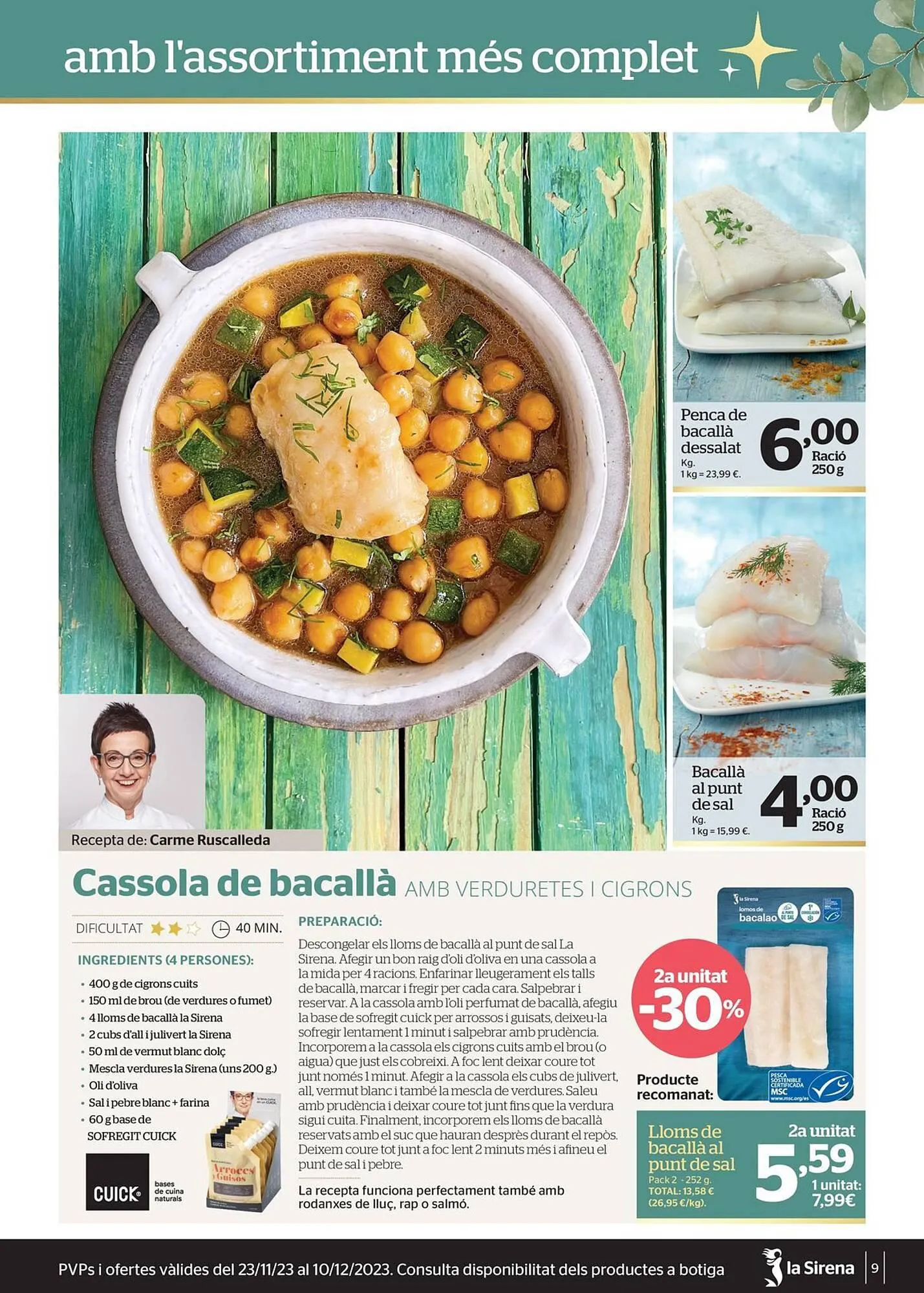 Catálogo de Folleto La Sirena 23 de noviembre al 10 de diciembre 2023 - Página 9