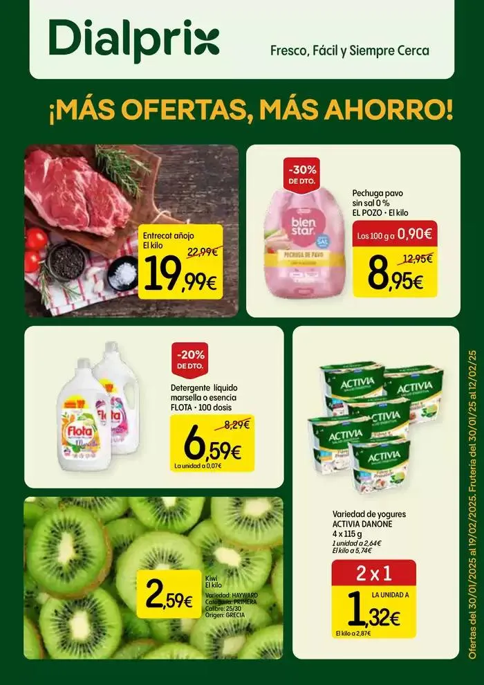 Catálogo de ¡MÁS OFERTAS, MÁS AHORRO! 30 de enero al 19 de febrero 2025 - Página 1