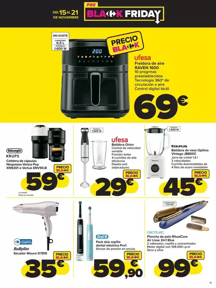 Catálogo de Pre black friday  15 de noviembre al 21 de noviembre 2024 - Página 11