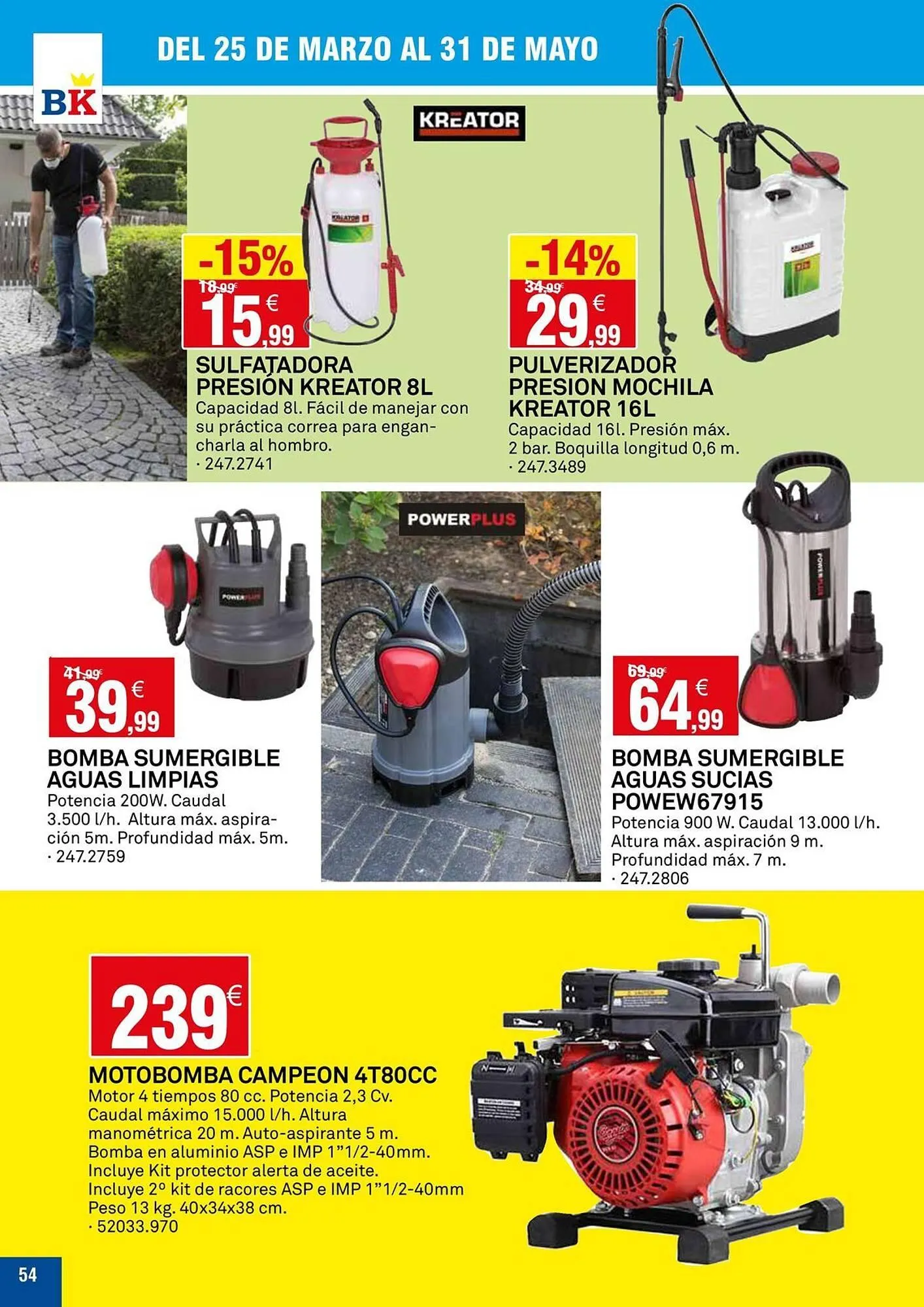 Catálogo de Catálogo Bricoking 25 de marzo al 31 de mayo 2026 - Página 54