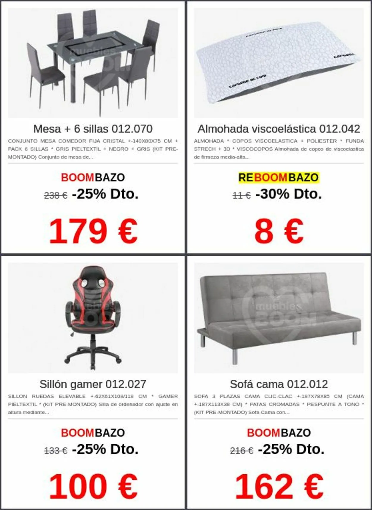 Catálogo de Muebles BOOM Oferta actual 2 de junio al 11 de junio 2025 - Página 1