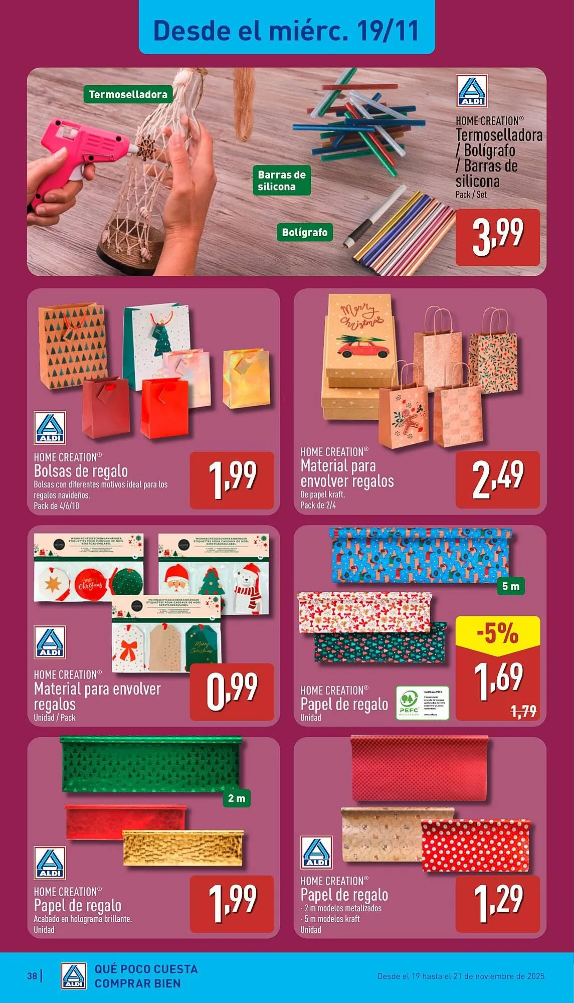 Catálogo de Folleto ALDI 17 de noviembre al 23 de noviembre 2025 - Página 38