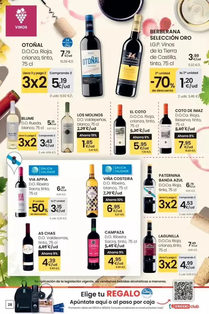 Catálogo de Tenemos más de 500.000 € en cupones de navidad 14 de noviembre al 26 de noviembre 2024 - Página 28