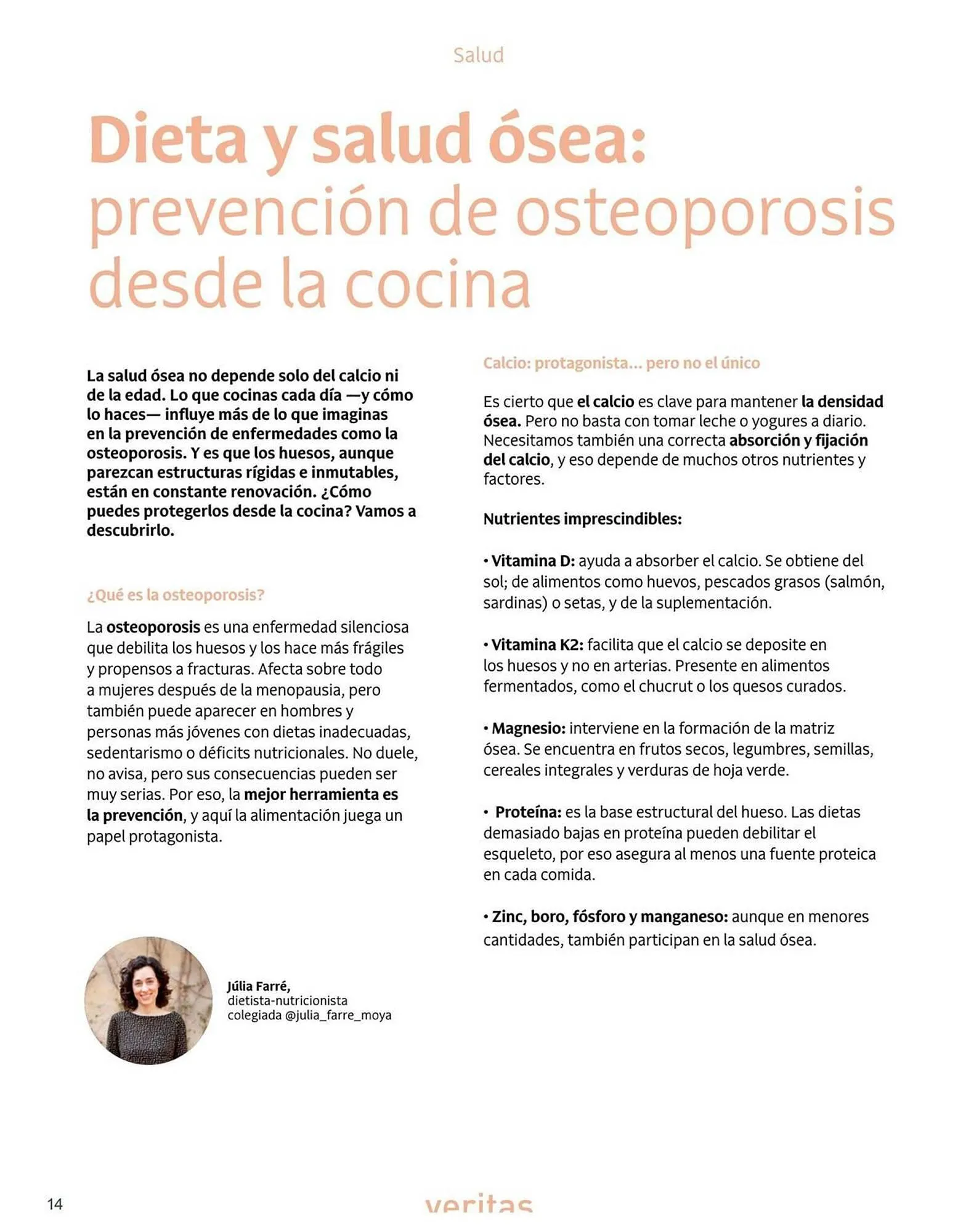 Catálogo de Catálogo Veritas 1 de octubre al 31 de octubre 2025 - Página 14