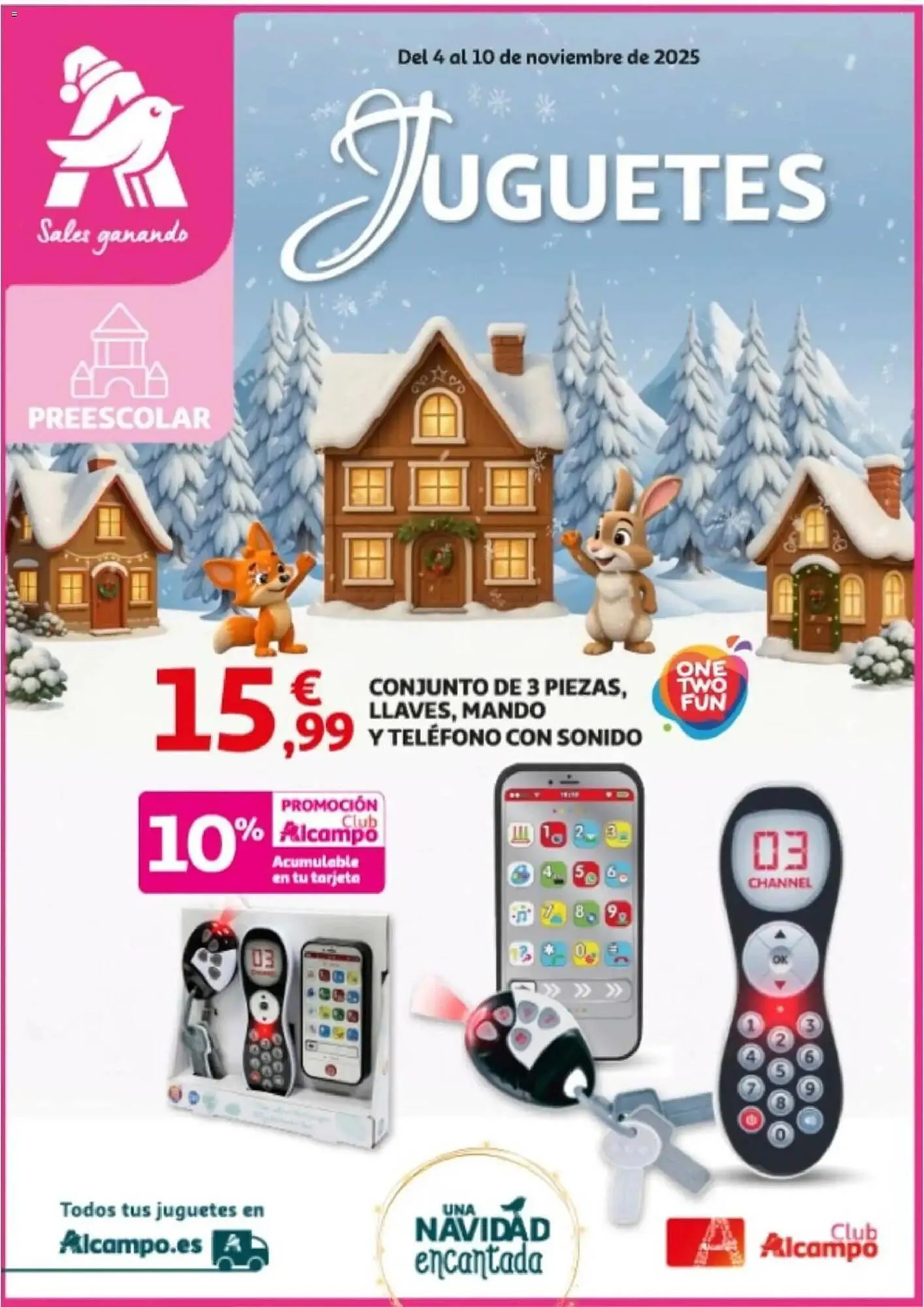 Catálogo de Folleto Alcampo 4 de noviembre al 10 de noviembre 2025 - Página 1