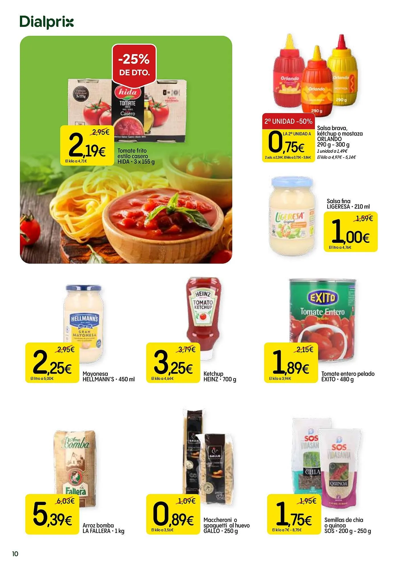 Catálogo de Folleto Dialprix 19 de febrero al 11 de marzo 2026 - Página 10