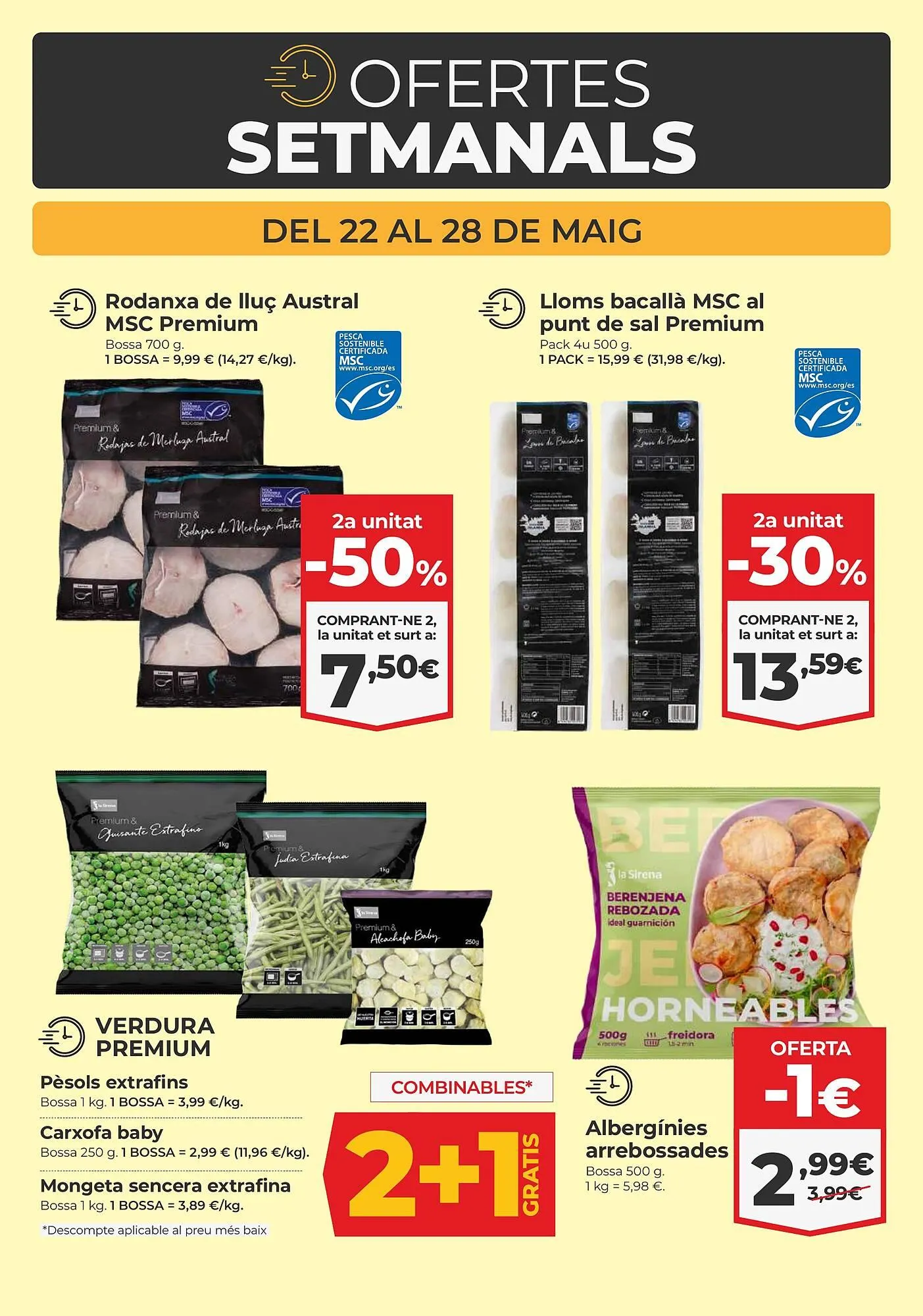 Catálogo de Folleto La Sirena 22 de mayo al 4 de junio 2025 - Página 2