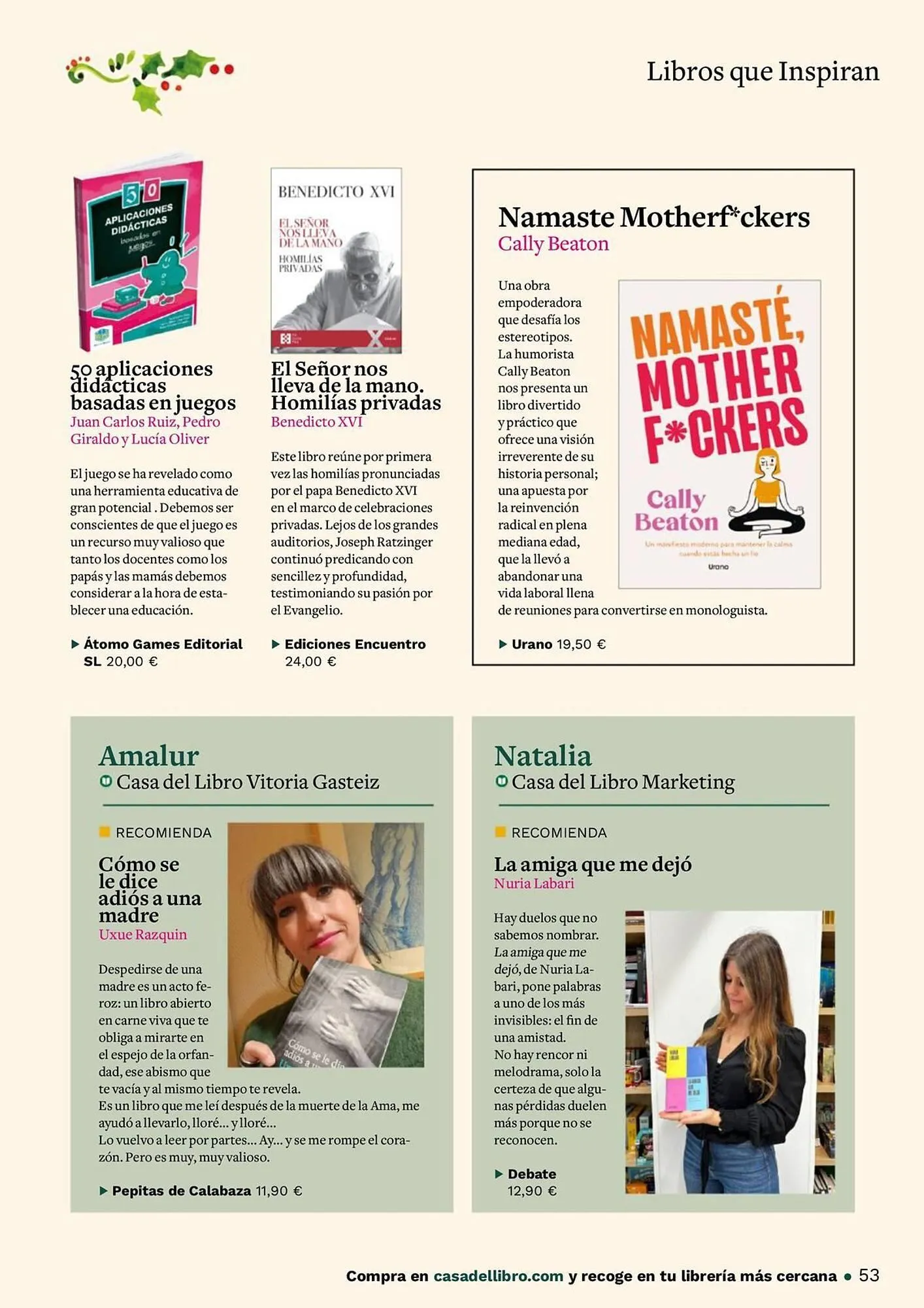 Catálogo de Catálogo Casa del Libro 19 de noviembre al 31 de enero 2026 - Página 53