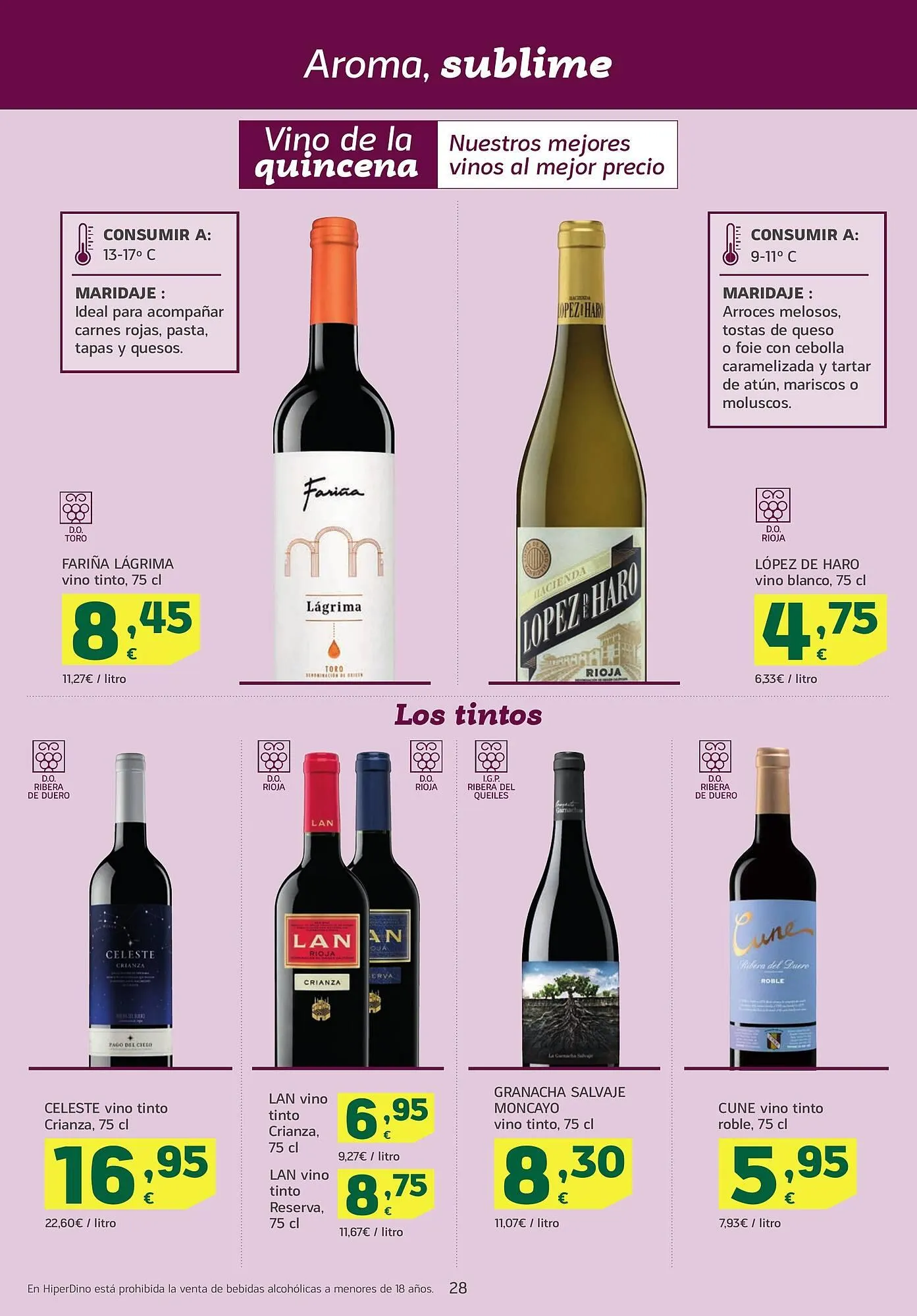 Catálogo de Folleto HiperDino 22 de julio al 7 de agosto 2025 - Página 28