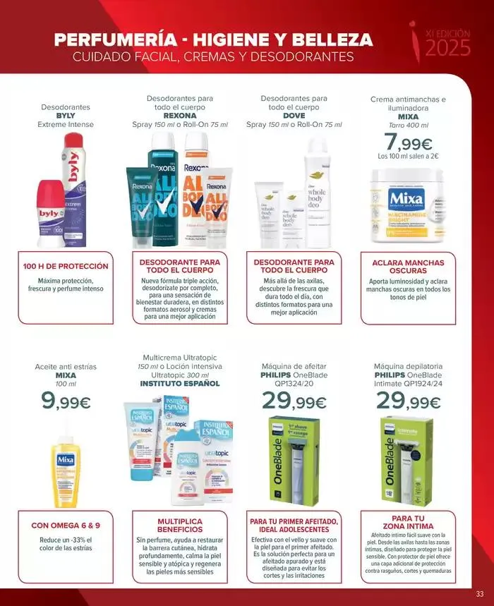 Catálogo de INNOVACION 6 de mayo al 2 de junio 2025 - Página 33