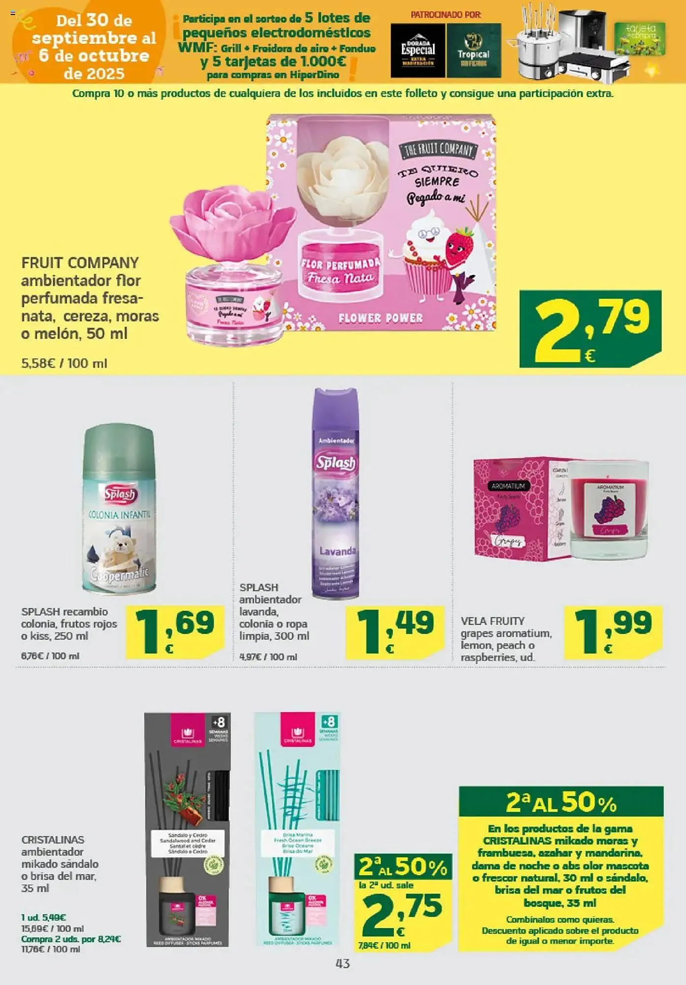 Catálogo de Folleto HiperDino 9 de octubre al 22 de octubre 2025 - Página 43