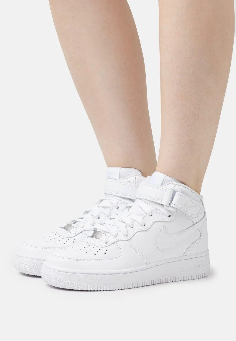 AIR FORCE 1 07 MID - Zapatillas altas - white