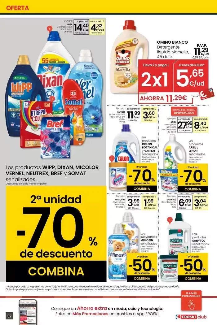 Catálogo de SUMA AHORRO HIPERMERCADOS EROSKI 2 de mayo al 13 de mayo 2025 - Página 32