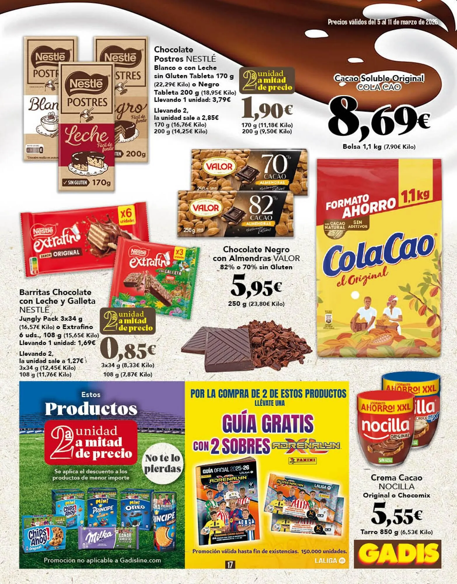 Catálogo de Folleto Gadis 5 de marzo al 11 de marzo 2026 - Página 17