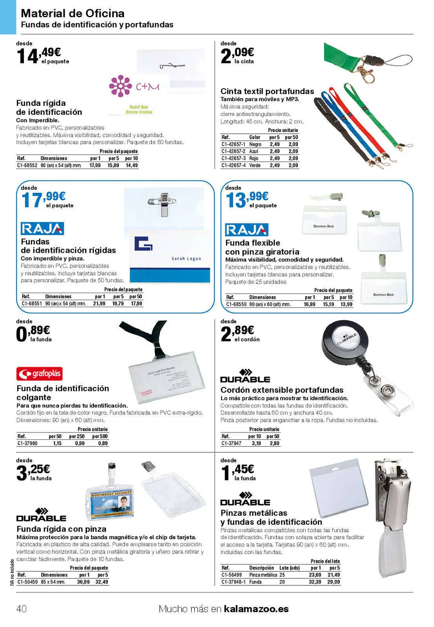 Catálogo de Folleto Staples Kalamazoo 27 de enero al 31 de julio 2023 - Página 40