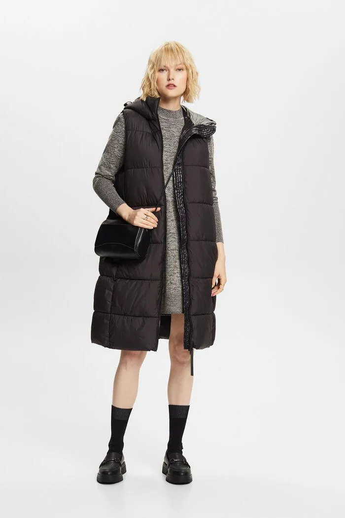 Minivestido de punto en línea A