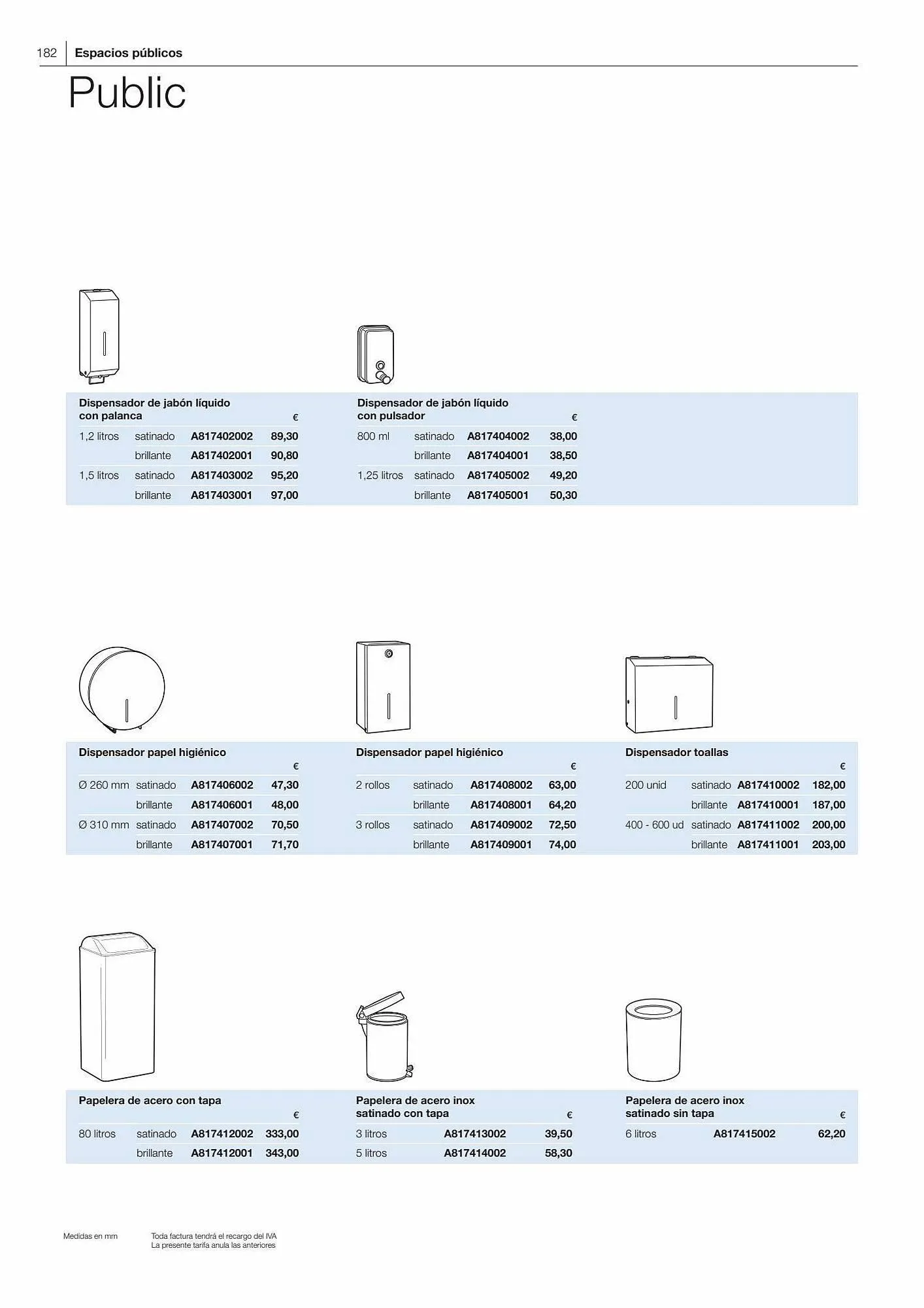 Catálogo de Folleto Manau 26 de enero al 31 de diciembre 2023 - Página 184