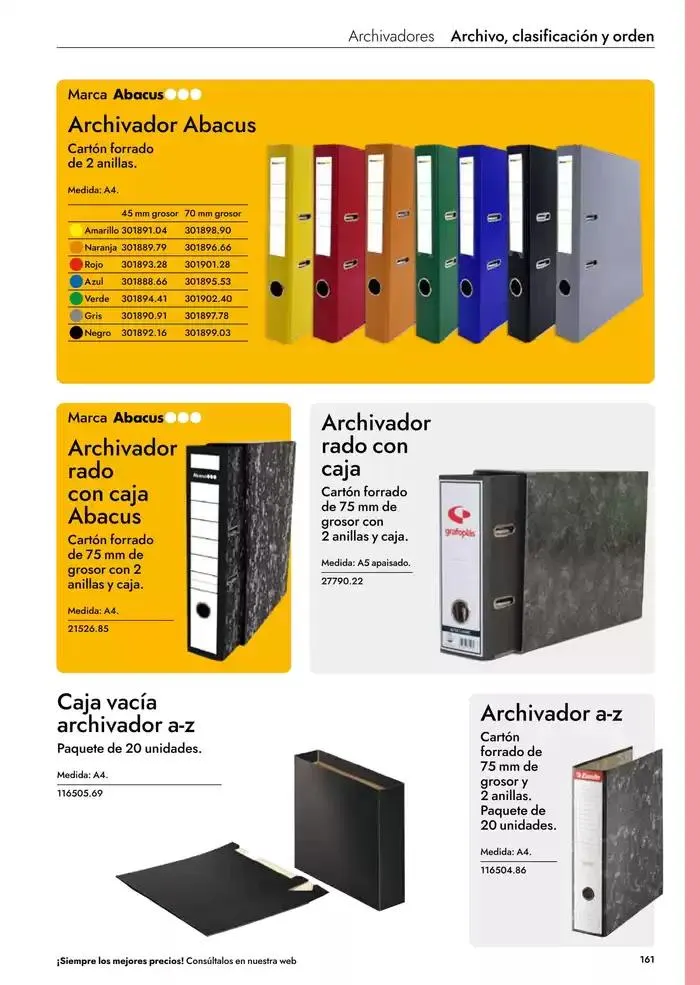 Catálogo de Catálogo Escolar 2025-2026 6 de mayo al 31 de diciembre 2026 - Página 163