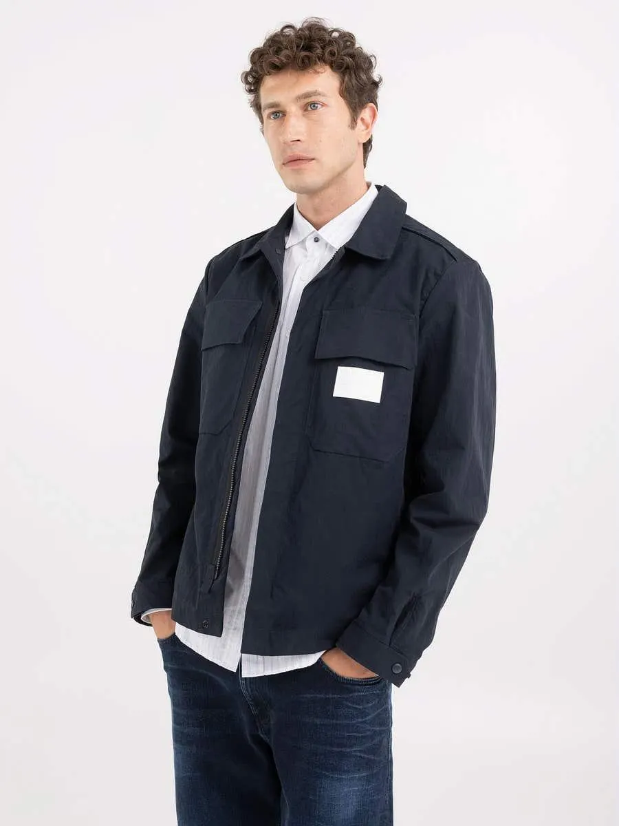 Camisa de corte regular a rayas