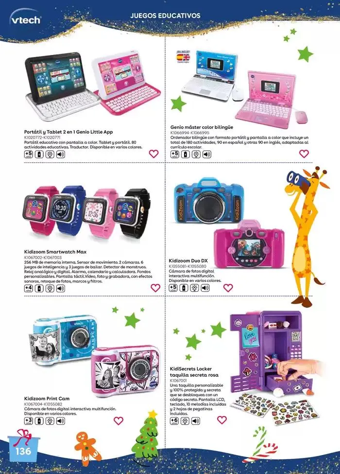 Catálogo de ¡La mejor Navidad del mundo! 18 de octubre al 5 de enero 2025 - Página 136