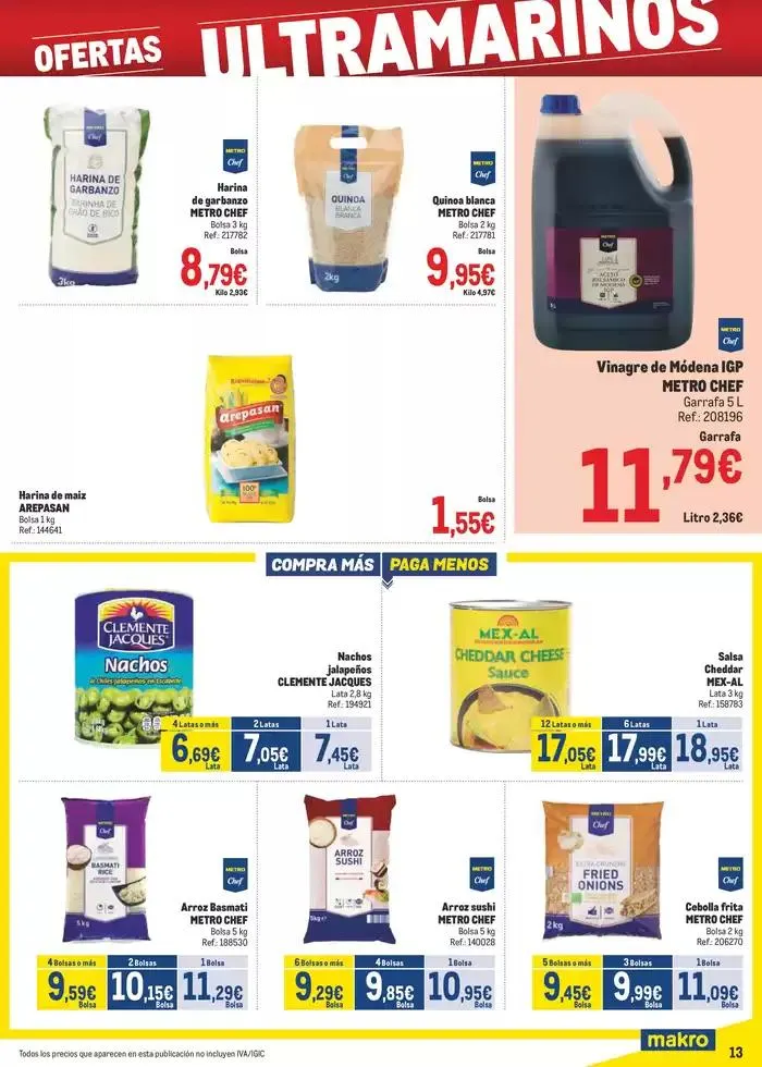 Catálogo de Makro Precios Canarias 5 de mayo al 1 de junio 2025 - Página 13