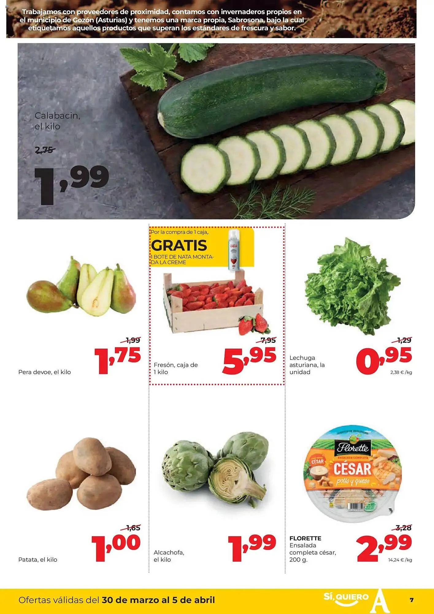 Catálogo de Folleto Alimerka 30 de marzo al 5 de abril 2026 - Página 7