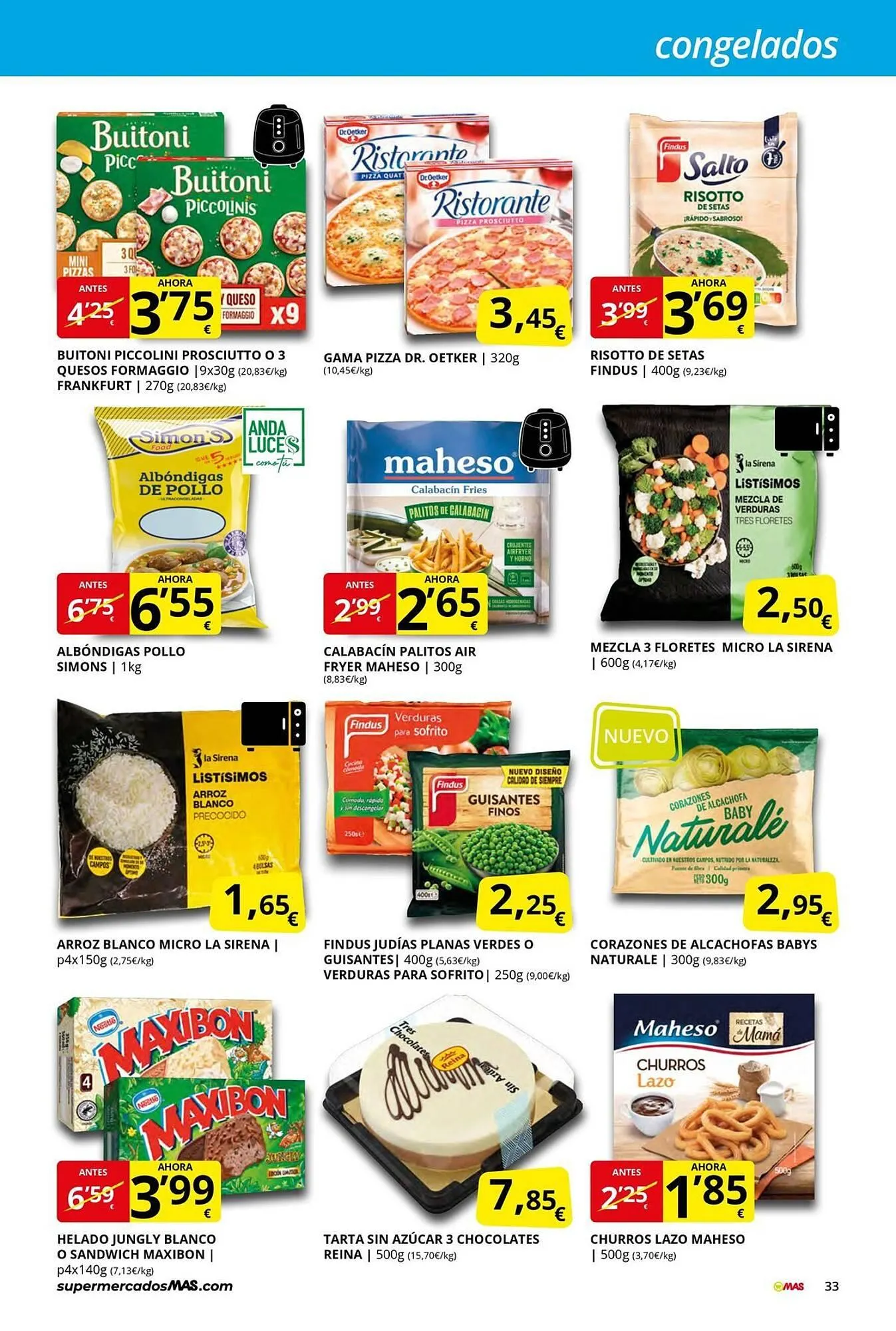 Catálogo de Folleto Supermercados MAS 8 de enero al 29 de enero 2026 - Página 33
