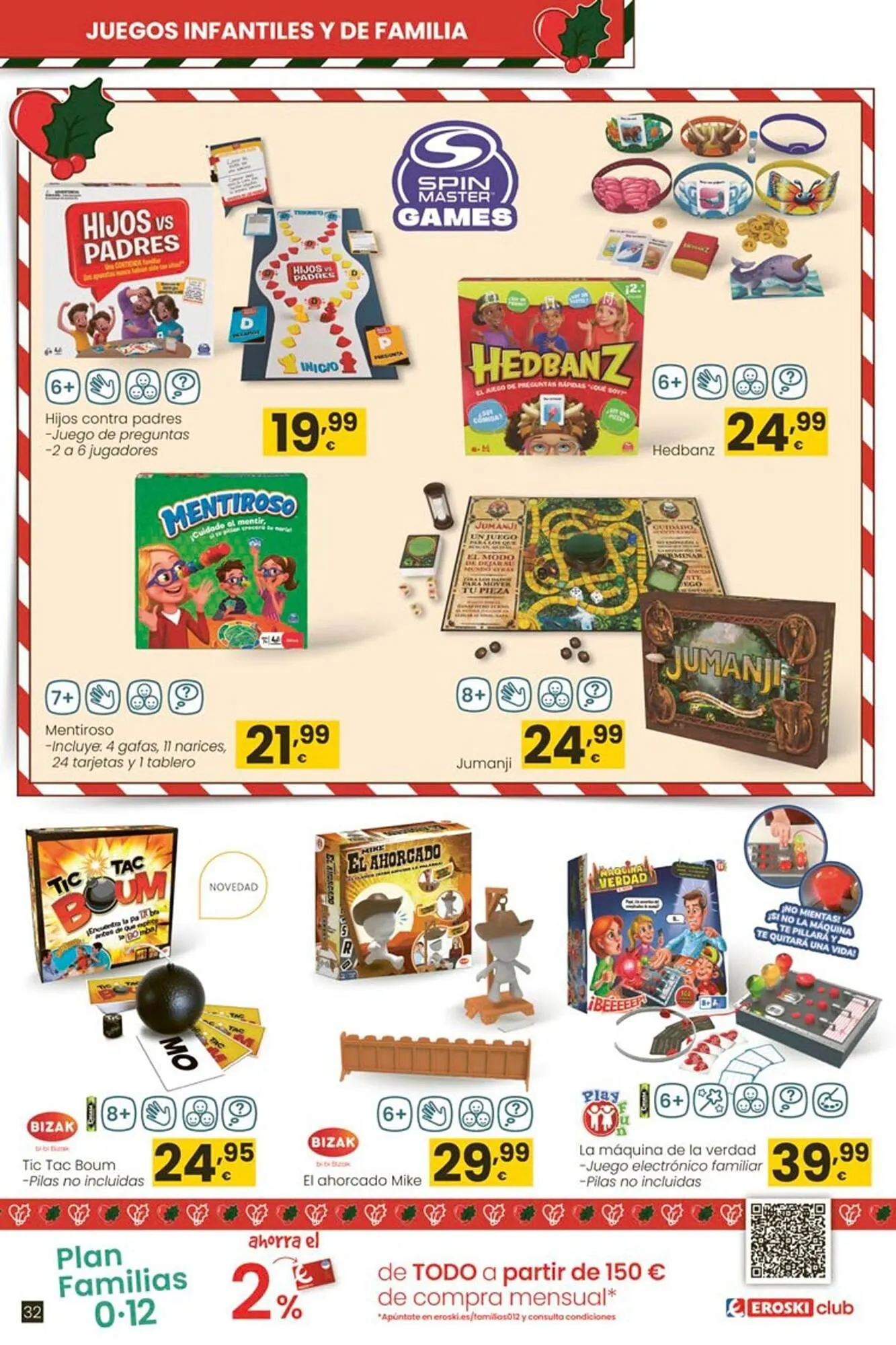 Catálogo de Folleto Eroski 6 de noviembre al 6 de enero 2026 - Página 32