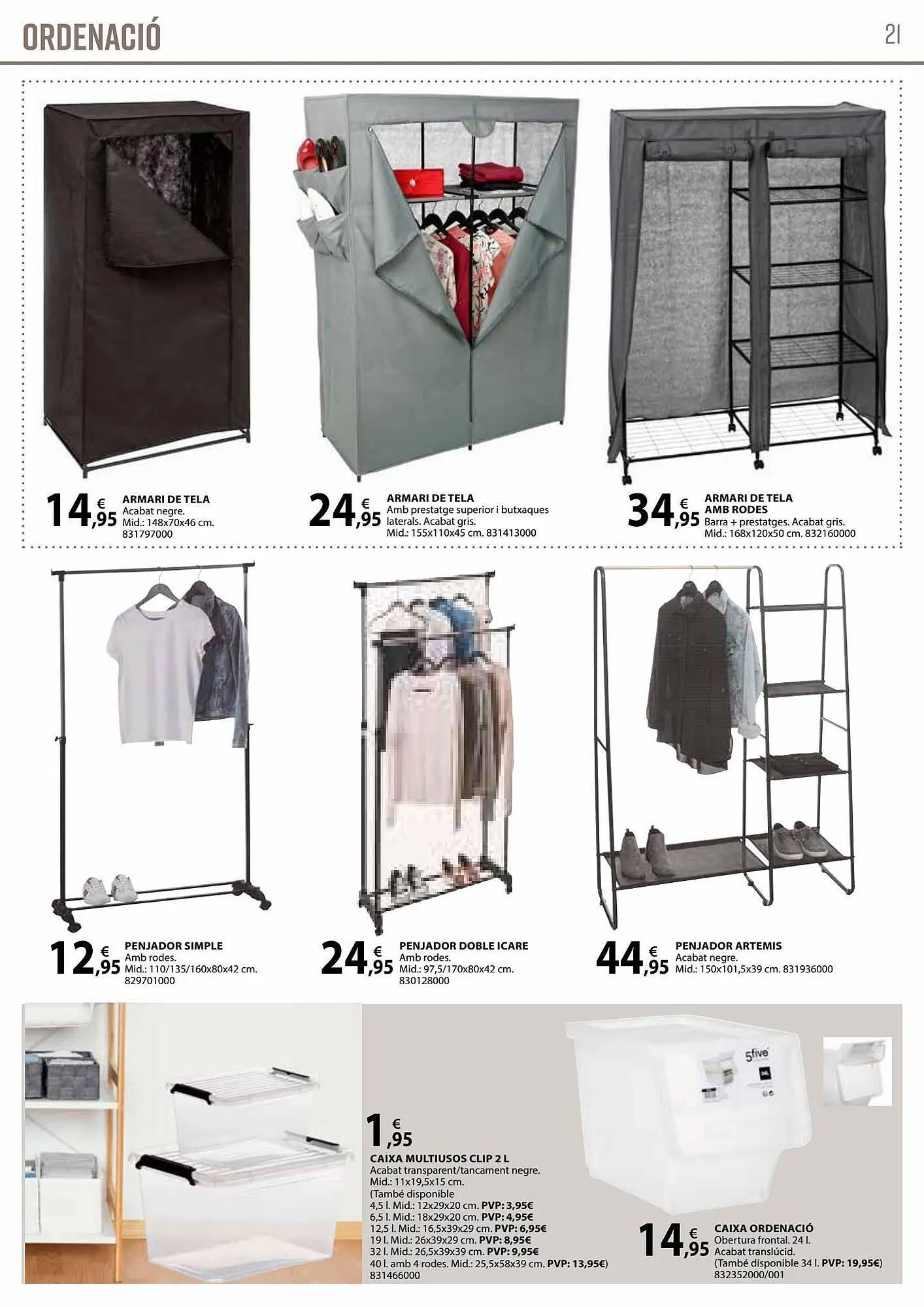 Catálogo de Fes Més Folleto 24 de agosto al 16 de octubre 2023 - Página 21