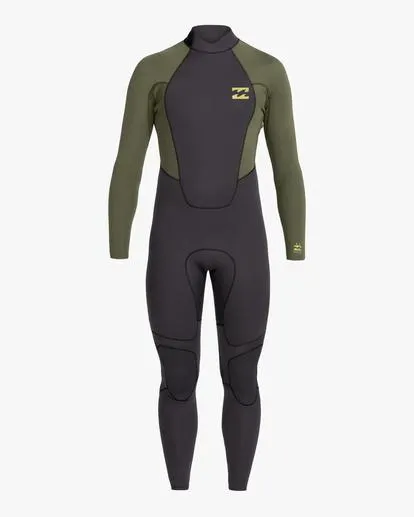4/3mm Intruder - Traje de Surf con Cremallera en la Espalda para Hombre