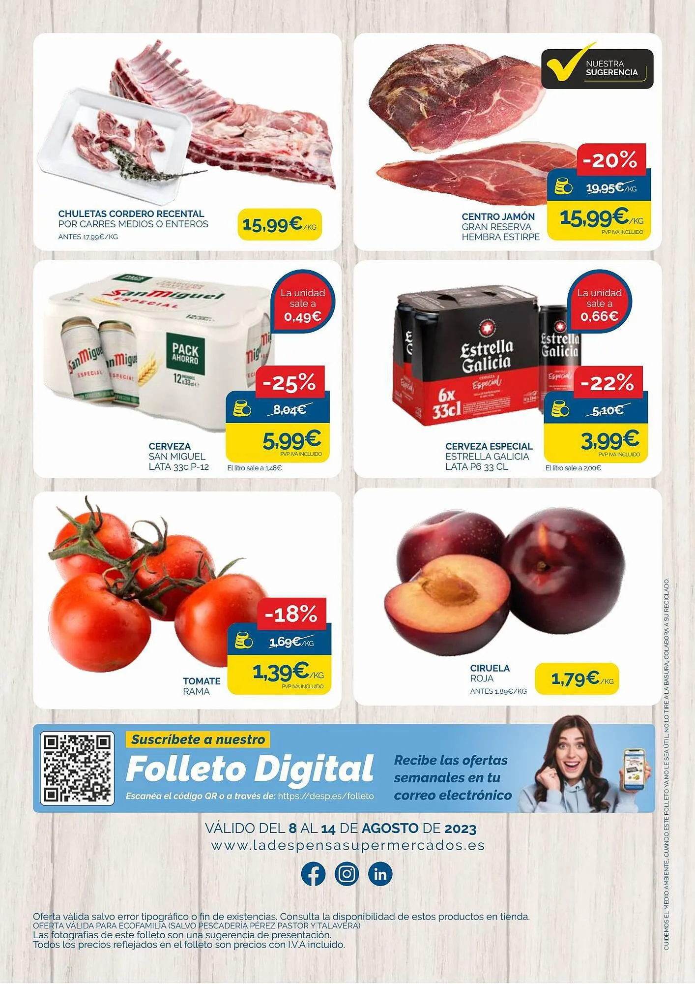 Catálogo de Folleto Cash Ecofamilia 8 de agosto al 14 de agosto 2023 - Página 4