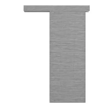 Puerta corredera Carina gris 80 cm