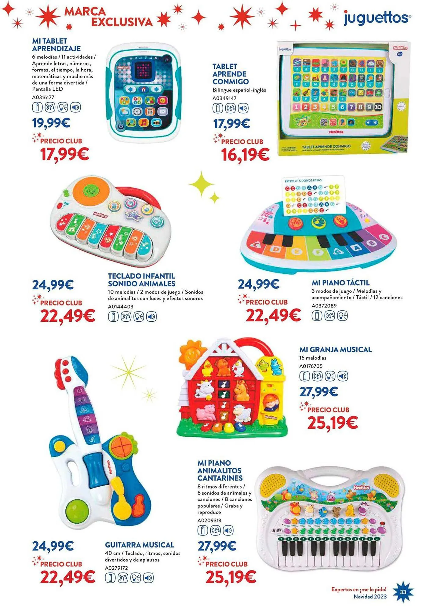Catálogo de Folleto Juguettos 6 de noviembre al 24 de diciembre 2023 - Página 33