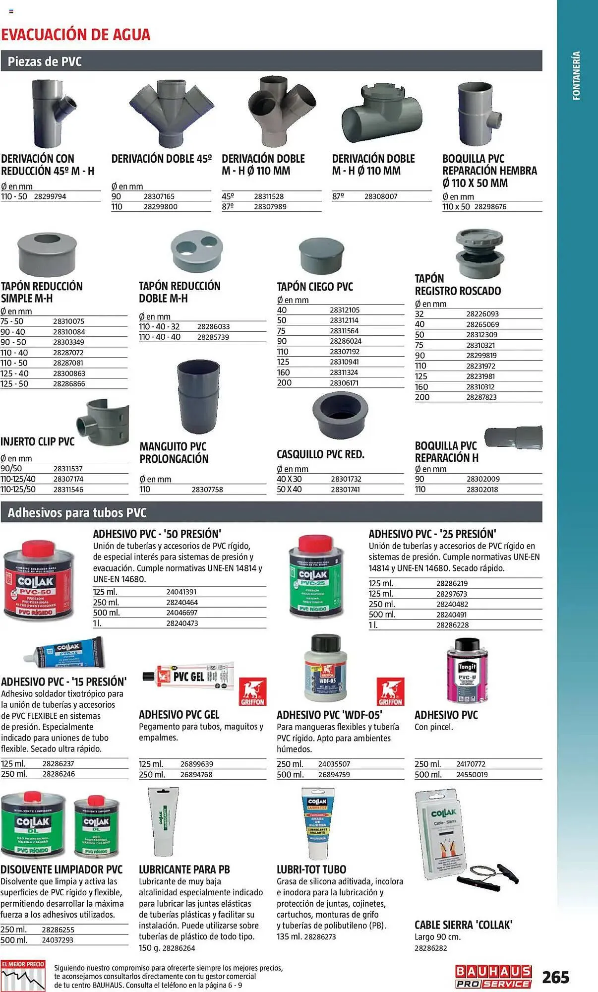 Catálogo de Folleto Bauhaus 24 de febrero al 31 de diciembre 2025 - Página 265