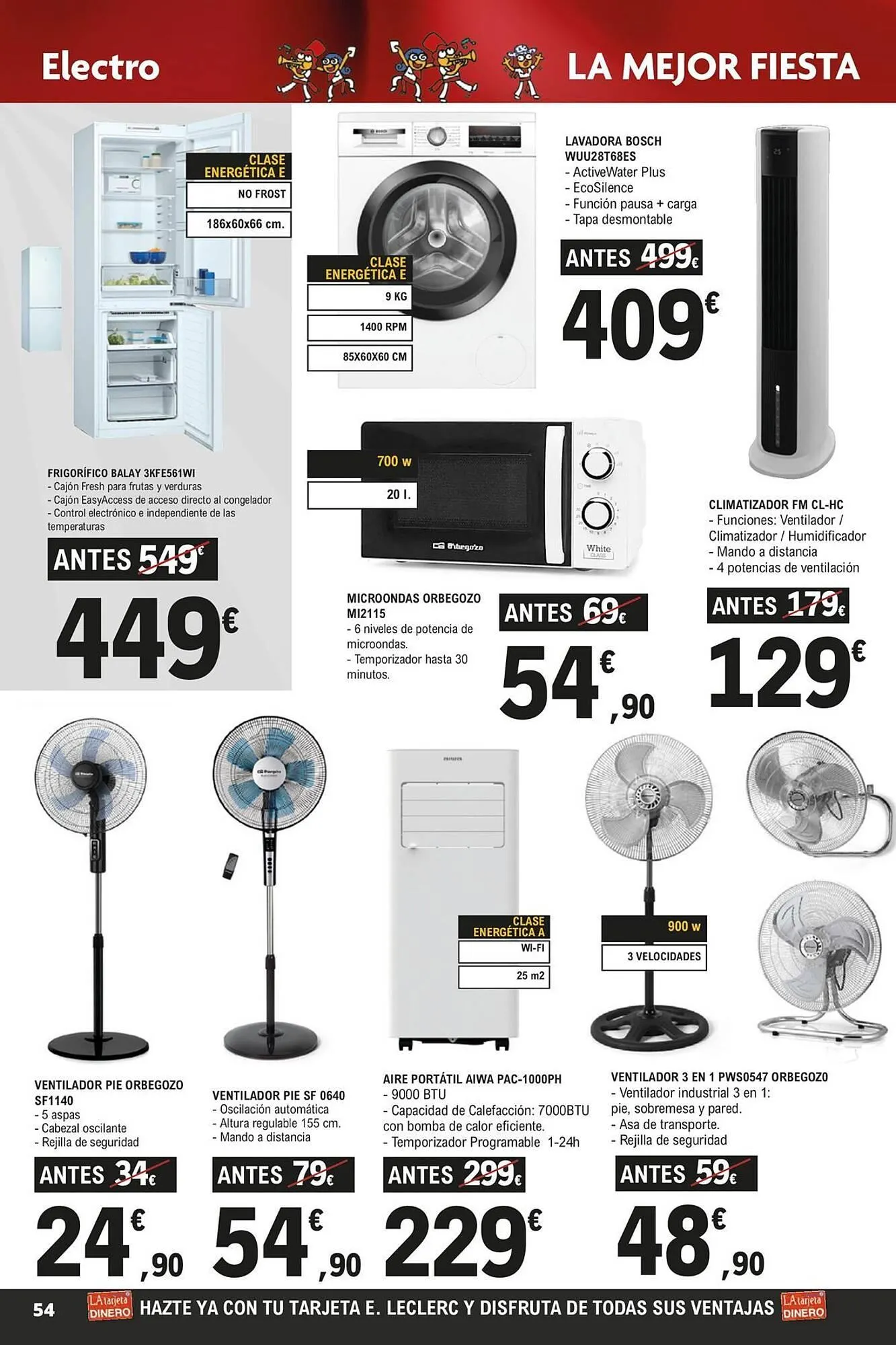 Catálogo de Folleto E.Leclerc 18 de junio al 12 de julio 2025 - Página 54