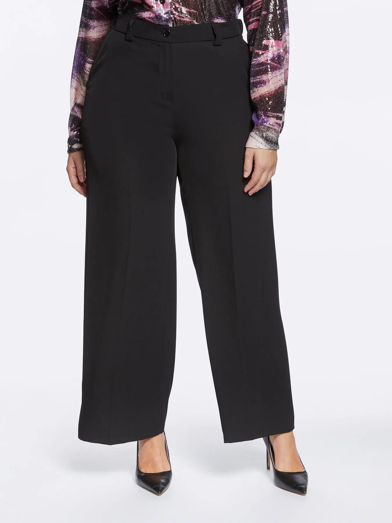 Pantalones negros fluidos