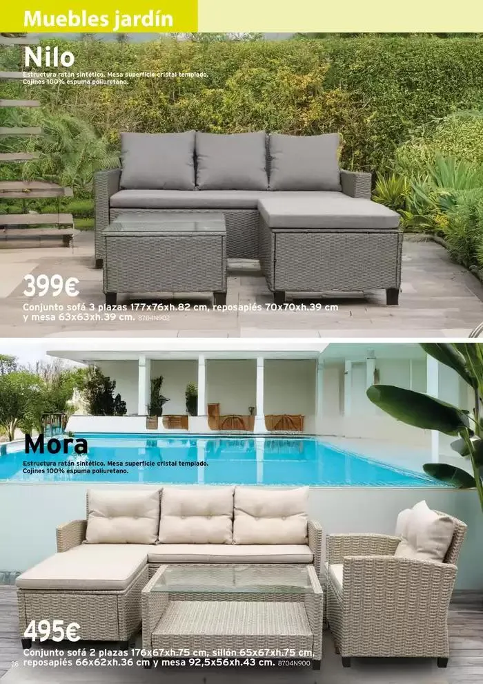 Catálogo de Transforma tu jardín y terraza 1 de enero al 31 de diciembre 2025 - Página 26