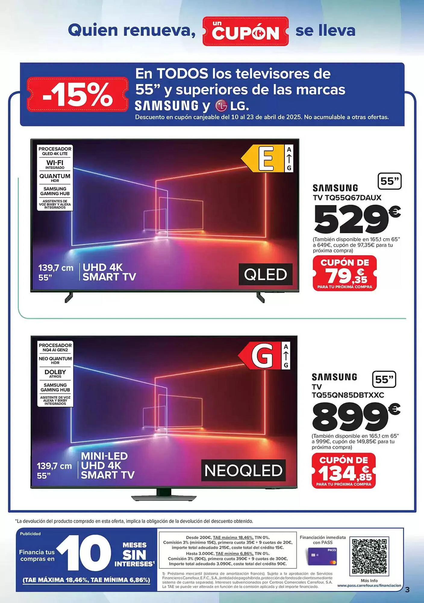 Catálogo de Folleto Carrefour 25 de marzo al 9 de abril 2025 - Página 3