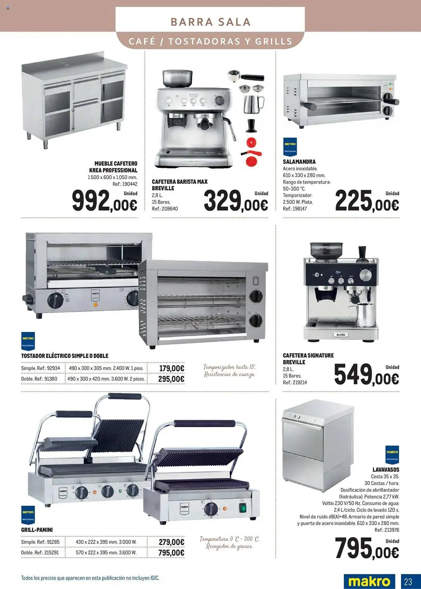 Catálogo de Folleto Makro 1 de septiembre al 2 de noviembre 2025 - Página 23