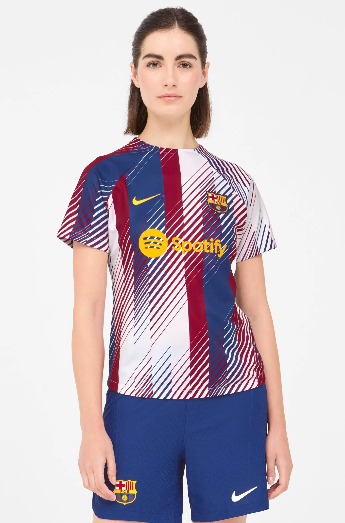 Camiseta prepartido FC Barcelona 23/24 - La Liga - Mujer